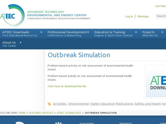 "Outbreak Simulation" icon